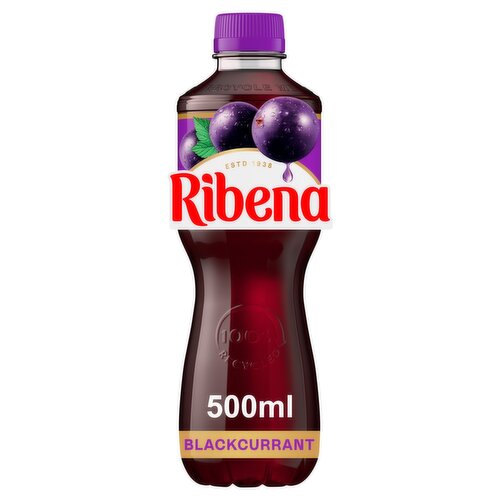 Ribena Blackcurrant Bottle (500 ml)