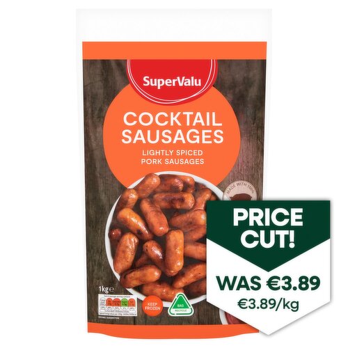 SuperValu Cocktail Sausages   (1 kg)