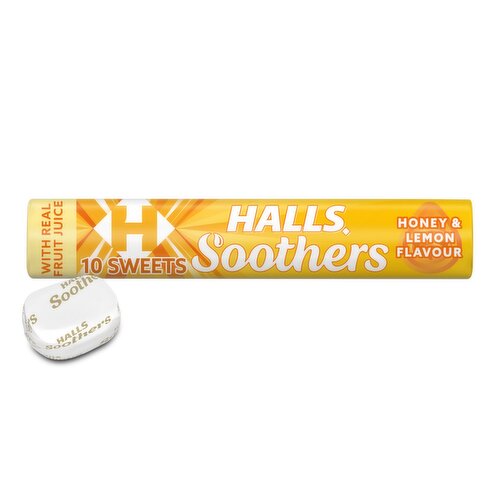 Halls Honey And Lemon Lozengers (45 g)