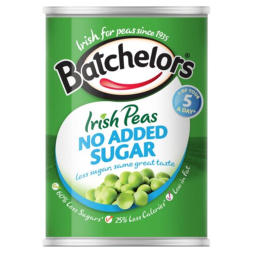 Batchelors No Added Sugar Peas (420 g)