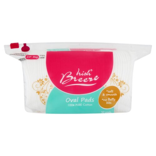 Irish Breeze Oval Cotton Pads (40 Piece)