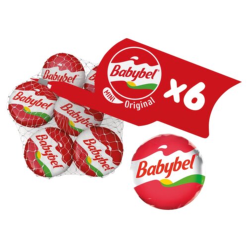 Mini Babybel Original 6 Pack (120 g)