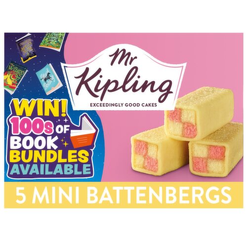 Mr Kipling Mini Battenberg Cakes 5 Pack (164 g)