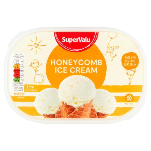 SuperValu Honeycomb Ice Cream (1 L)