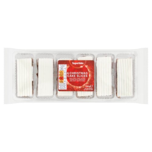 SuperValu Christmas Cake Slices (330 g)