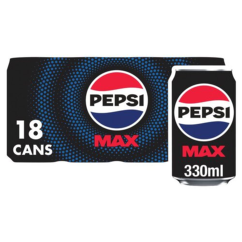 Pepsi Max Cans 18 Pack (330 ml)