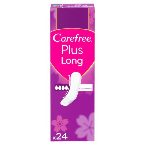 Carefree Plus Long Lightly Scented Panty Liners (24 Piece)