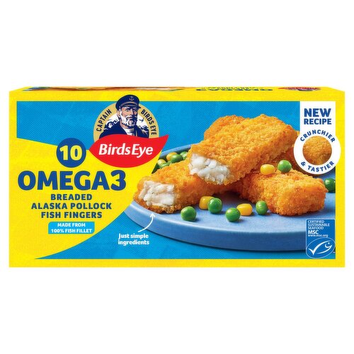 Birds Eye Omega 3 Fish Fingers 10 Pack (280 g)