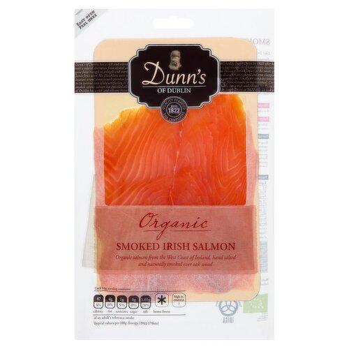 Dunn's Organic Smoked Irish Salmon (100 g)