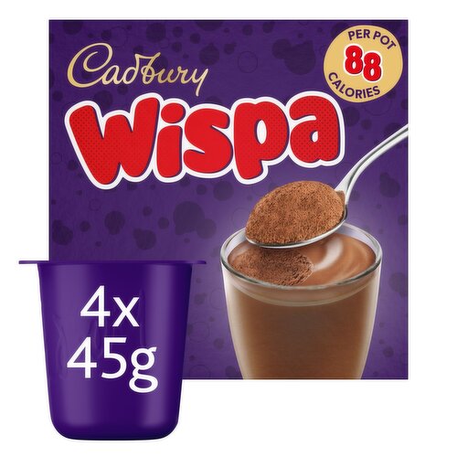 Cadbury Wispa Chocolate Dessert 4 Pack (45 g)