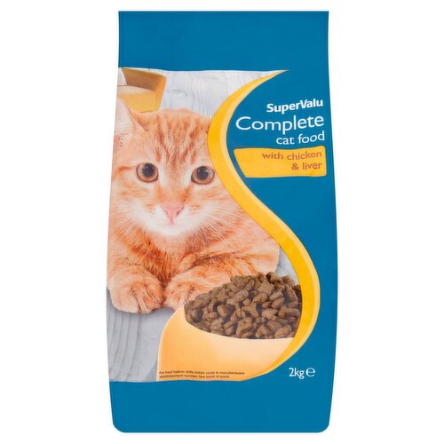 SuperValu Complete with Chicken & Liver Cat Food (2 kg)