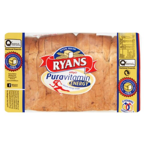 Ryans Puravitamin Energy Loaf   (600 g)