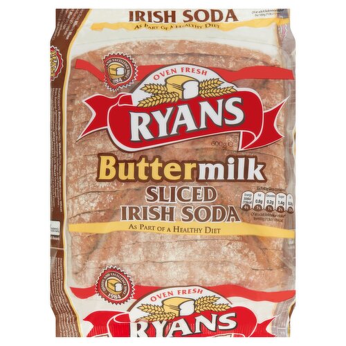 Ryans Buttermilk Sliced Soda (600 g)