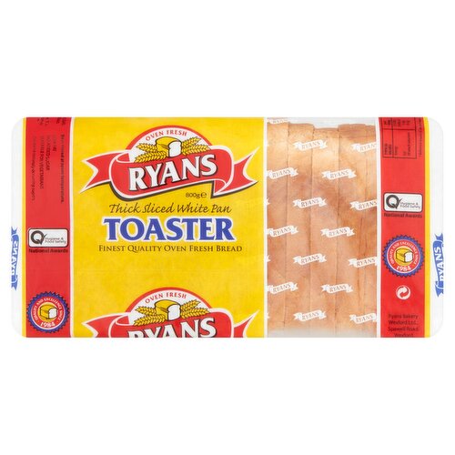 Ryans Sliced Pan Toaster White   (800 g)