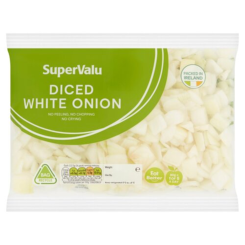 SuperValu Diced White Onion (225 g)