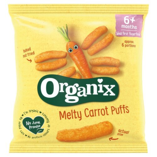 Organix Carrot Sticks 6+ Months (20 g)