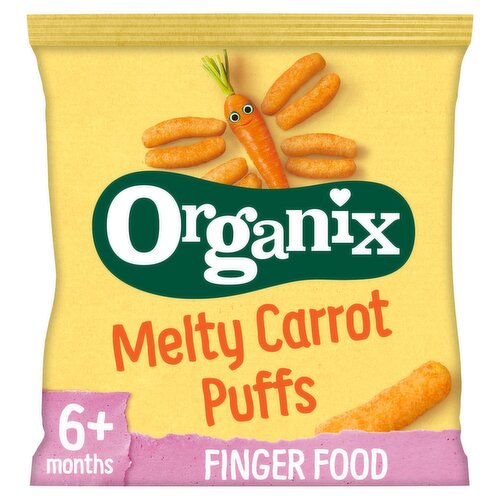 Organix Melty Carrot Puffs 6+Months (20 g)