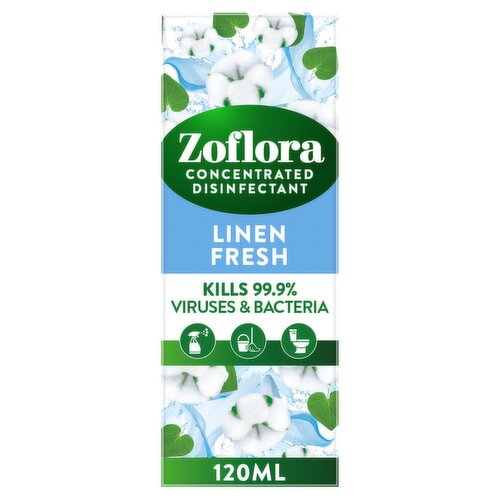 Zoflora Linen Fresh Concentrated Disinfectant (120 ml)