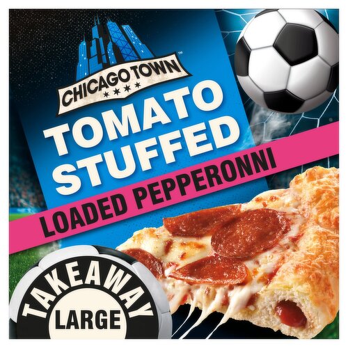 Chicago Town Pepperoni Stuffed Crust Pizza  (645 g)