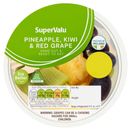 SuperValu Pineapple, Kiwi & Grape Salad (200 g)