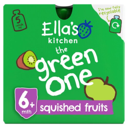 Ella's Kitchen The Green One Smoothie 5 Pack (90 g)