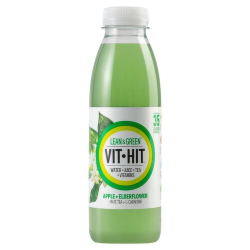 Vit Hit Apple & Elderflower Lean & Green Drink (500 ml)