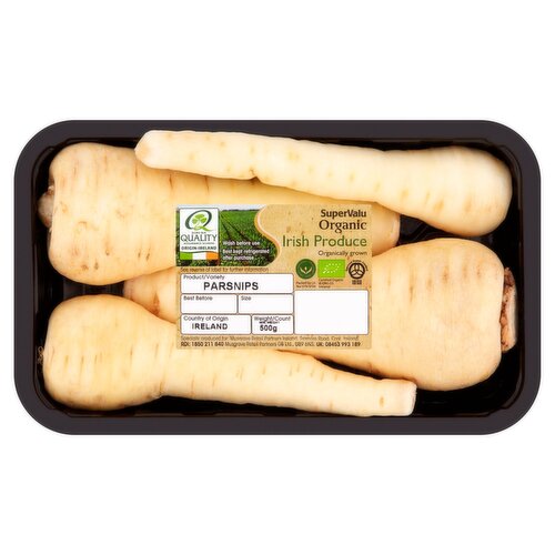 SuperValu Organic Parsnip (500 g)