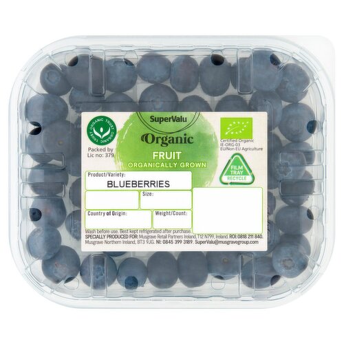 SuperValu Organic Blueberries  (125 g)