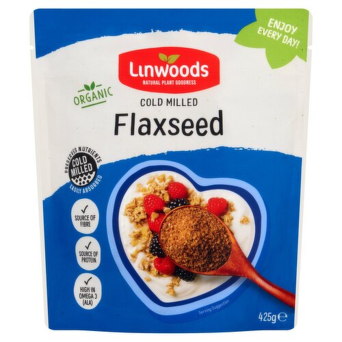 Linwoods Organic Cold Milled Flaxseed (425 g)