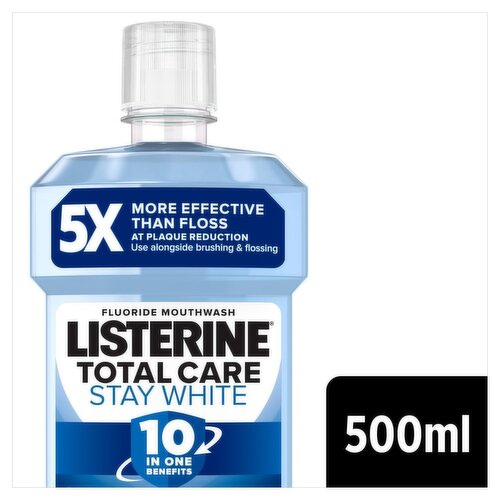 Listerine Stay White Mouthwash (500 ml)