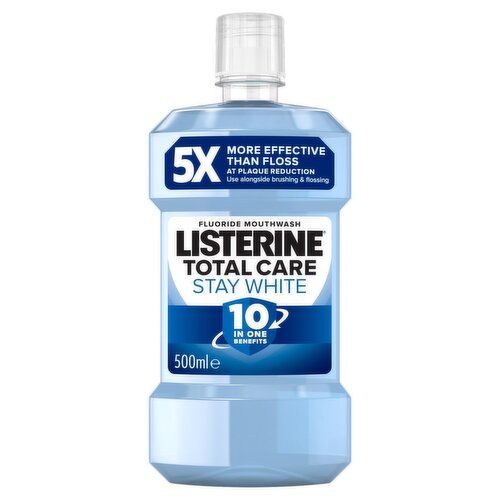 Listerine Stay White Mouthwash (500 ml)