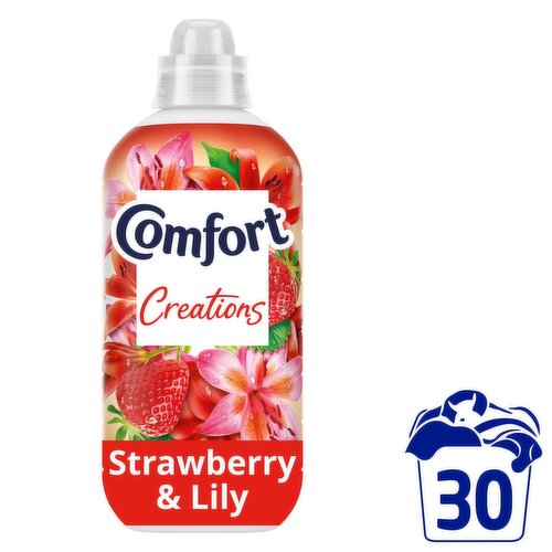Comfort Creations Strawberry Fabric Conditioner 30 Wash  (900 ml)