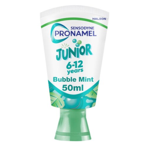 Sensodyne Pronamel Junior Bubble Mint Toothpaste for 6-12 Years (50 ml)