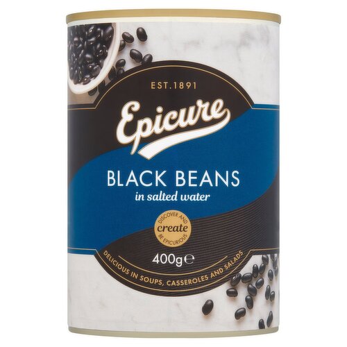 EPICURE PETTY BLACK BEANS (400 g)