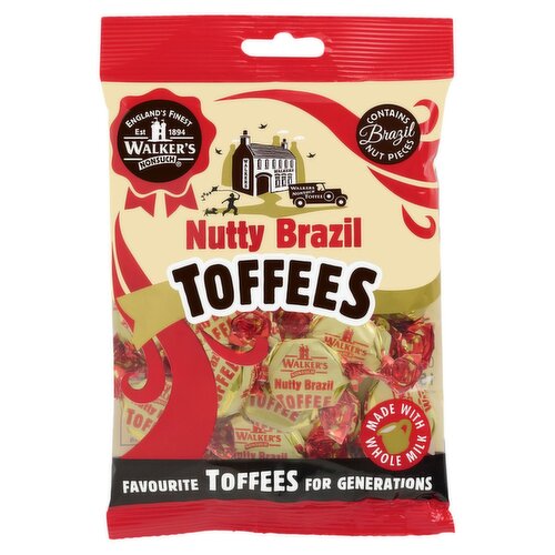 Walkers Toffee Nutty Brazil  (150 g)