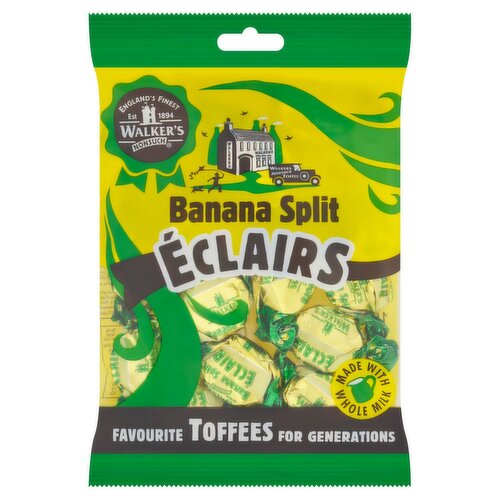 Walkers Banana Éclair Toffees Bag (150 g)