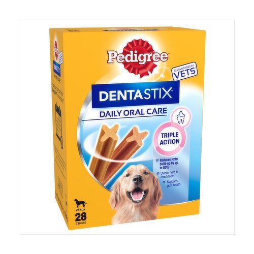 Pedigree Dentastix for Large Dogs 28 Pack  (28 Piece)