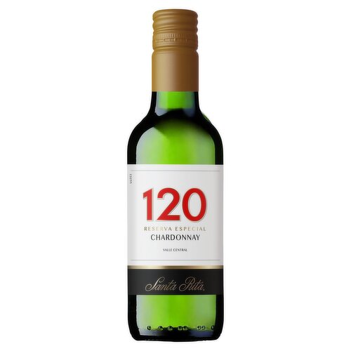 Santa Rita 120 Reserva Especial Chardonnay Quarter Bottle (18.7 cl)
