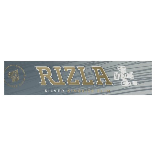 Rizla Silver King Size Slim Leaves (32 Piece)