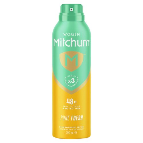 Mitchum Triple Odor Defense Pure Fresh Anti-Perspirant Deodorant (200 ml)