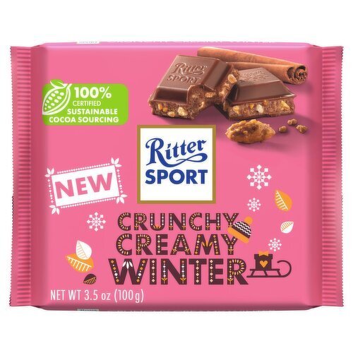 Ritter Sport Crunchy Creamy Winter Bar (100 g)