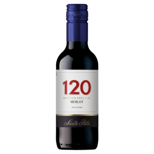 Santa Rita 120 Reserva Especial Merlot Quarter Bottle (18.7 cl)