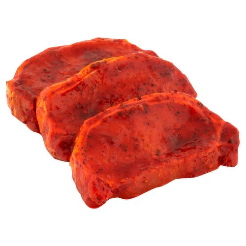 Pettitt's Sleeda Farm Boneless Pork Loin Chops Marinated (1 kg)