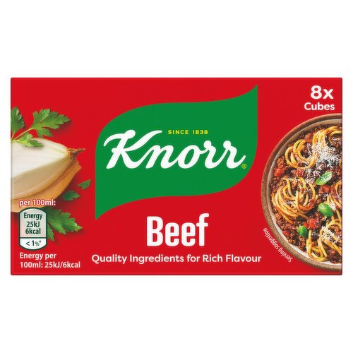 Knorr Beef Stock 8 Cubes (80 g)
