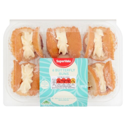 SuperValu Butterfly Cakes 6 Pack (180 g)