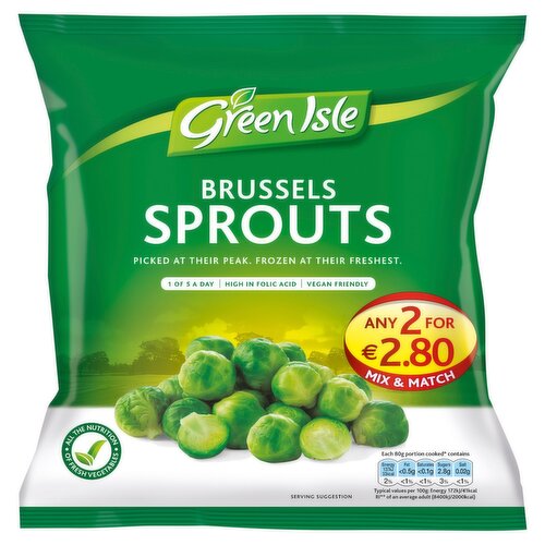 Green Isle Brussel Sprouts (450 g)