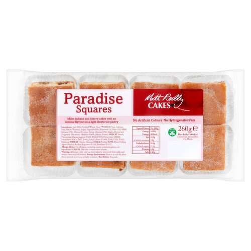 Matt Reilly Paradise Squares 8 Pack (260 g)