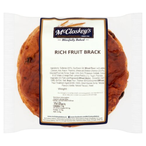 McCloskey's Rich Fruit Brack (550 g)