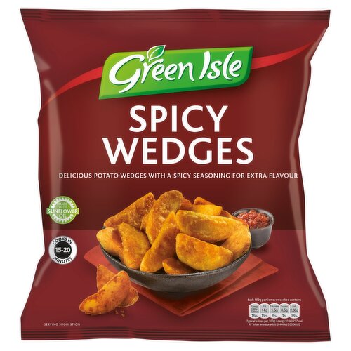 Green Isle Spicy Wedges (600 g)