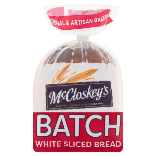 McCloskeys Batch White Sliced Bread (400 g)